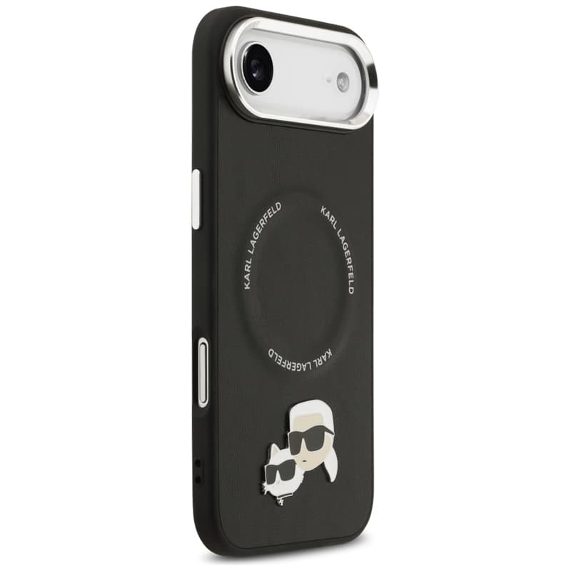 Karl Lagerfeld Karl & Choupette Pins MagSafe - Case iPhone Air (black) 4