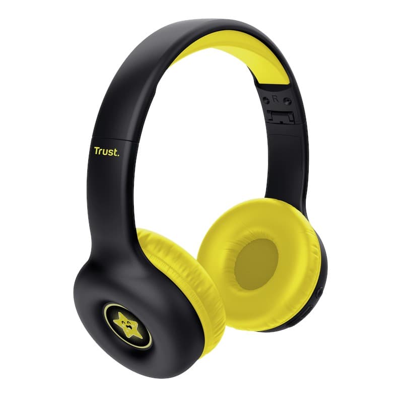 Trust Nouna - Wireless Bluetooth Over-Ear Kids Headphones (Black) 2