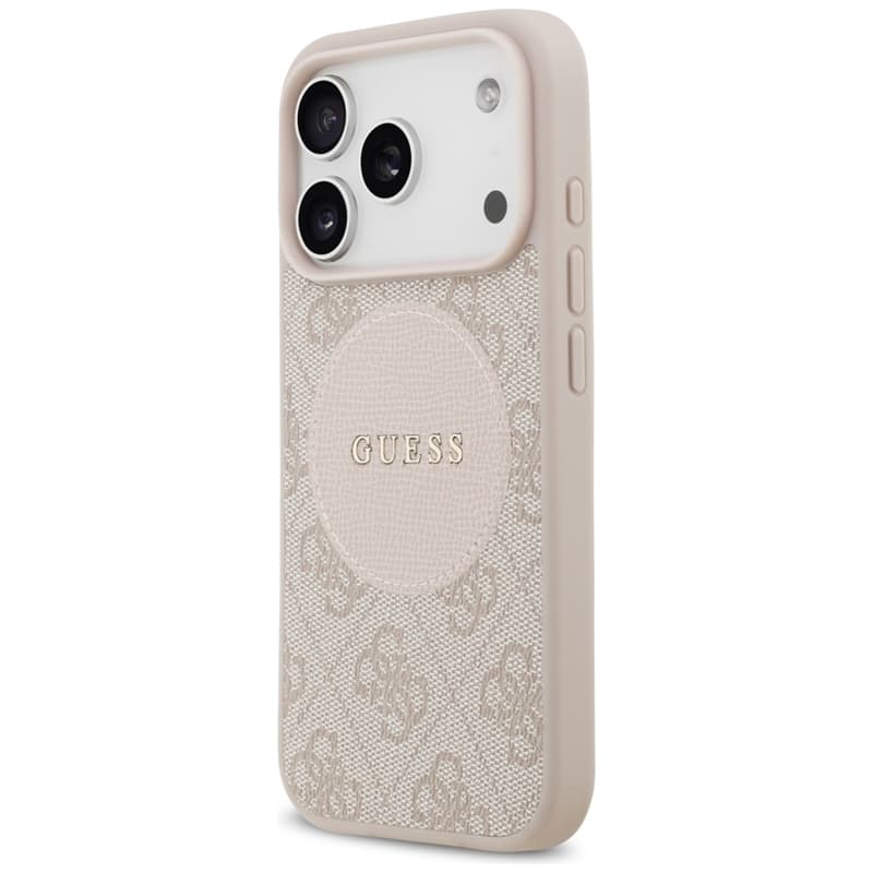 Guess 4G Circle Classic Logo MagSafe - Case iPhone 17 Pro (pink) 2