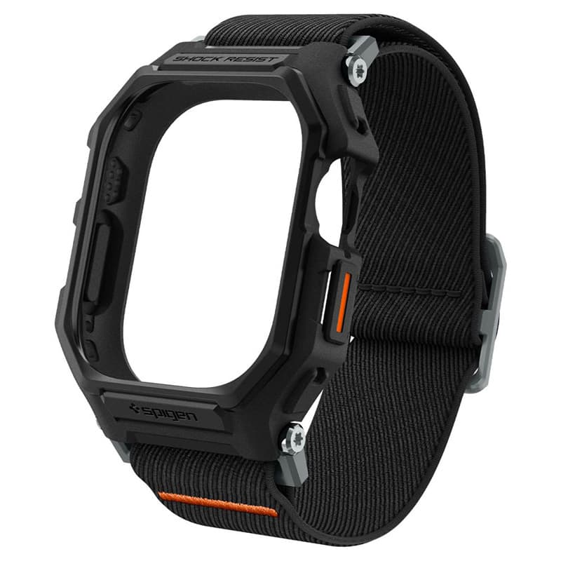 Spigen Lite Fit "Pro" - Case with Strap for Apple Watch Ultra 1/2 49 mm (Matte Black) 8