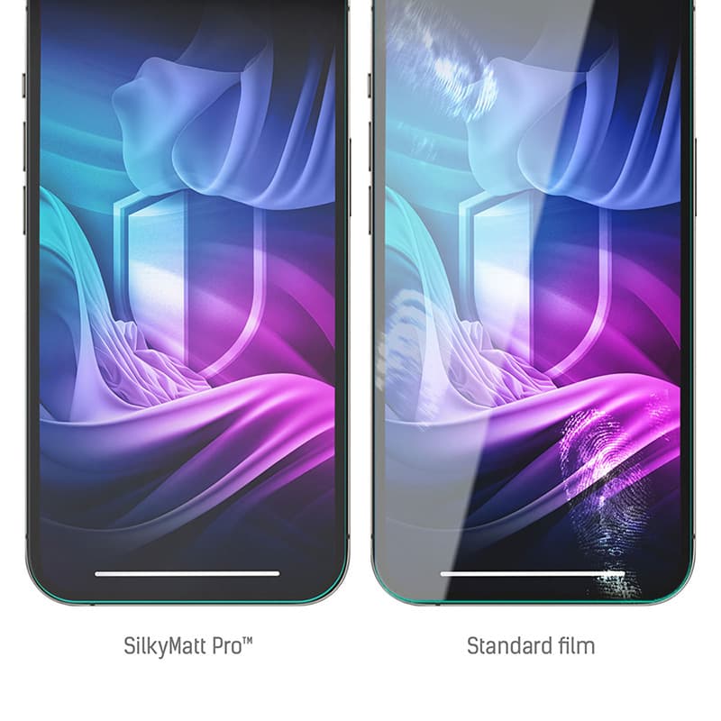 3mk Silky Matt Pro - Matte protective film for iPhone 14 Pro 2