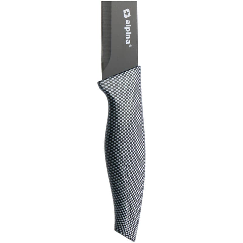 Alpina - Stainless steel INOX knife set 6 pcs. (Black) 8