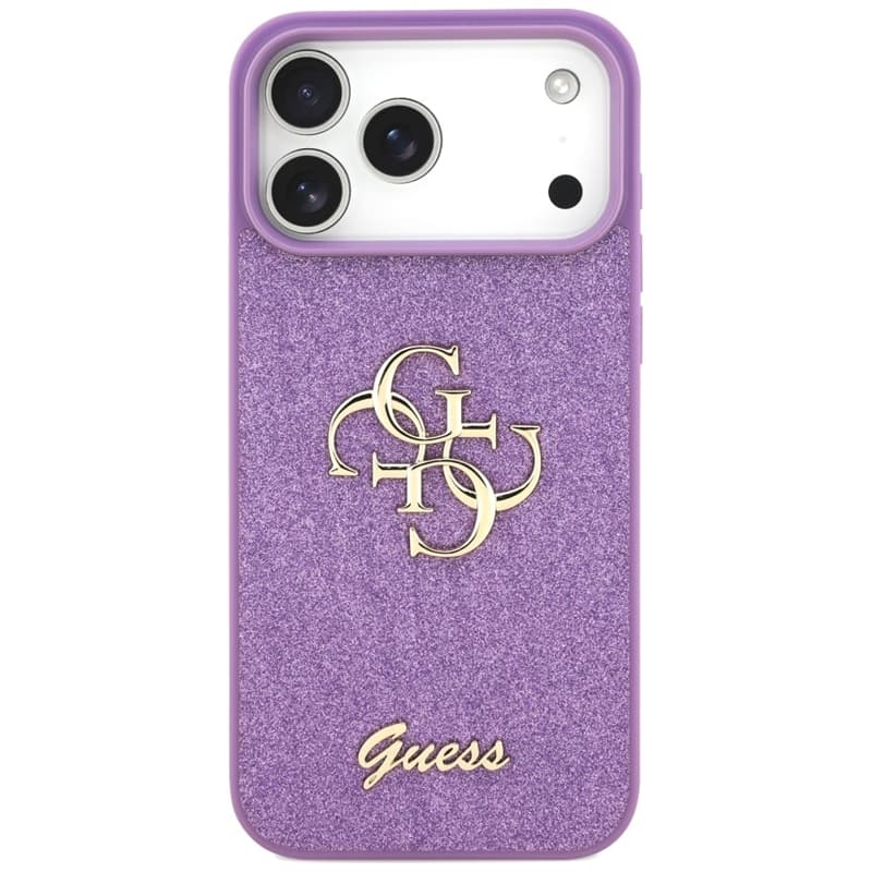 Guess Fixed Glitter Big 4G - Case iPhone 17 Pro Max (lilac) 3