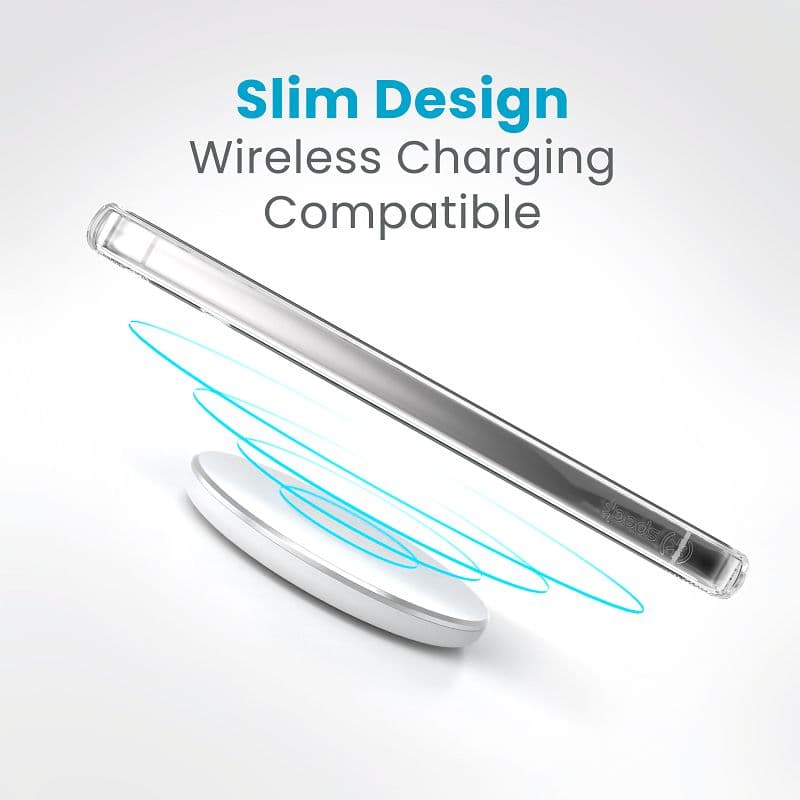 Speck Presidio Perfect-Clear - Samsung Galaxy S24+ Case (Clear/Clear) 2