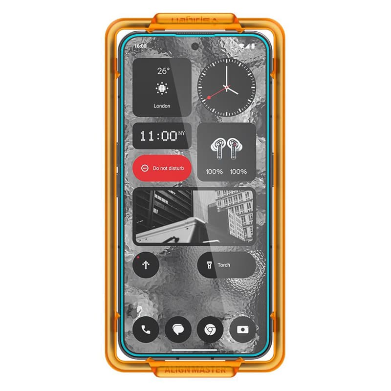 Spigen Alm Glas.TR 2-Pack - Tempered Glass for Nothing Phone 2 (Transparent) 3