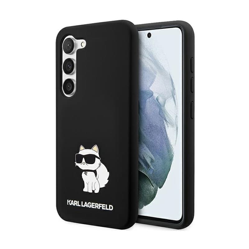 Karl Lagerfeld Silicone Choupette - Samsung Galaxy S24 Case (black) 1