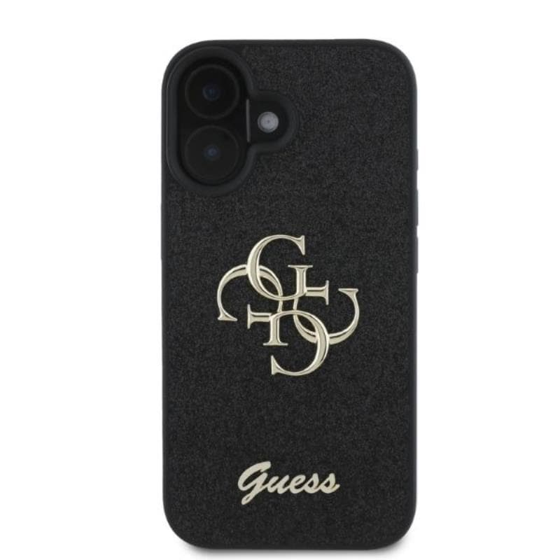 Guess Fixed Glitter Big 4G - Case iPhone 16 (black) 4