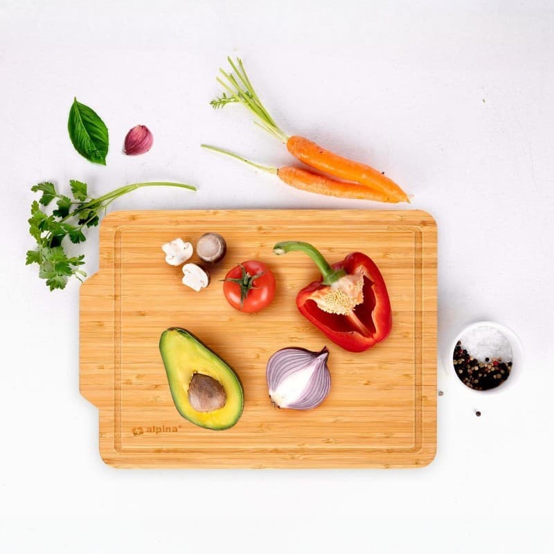 Alpina - Bamboo Wood Chopping Board 36x26 cm 4