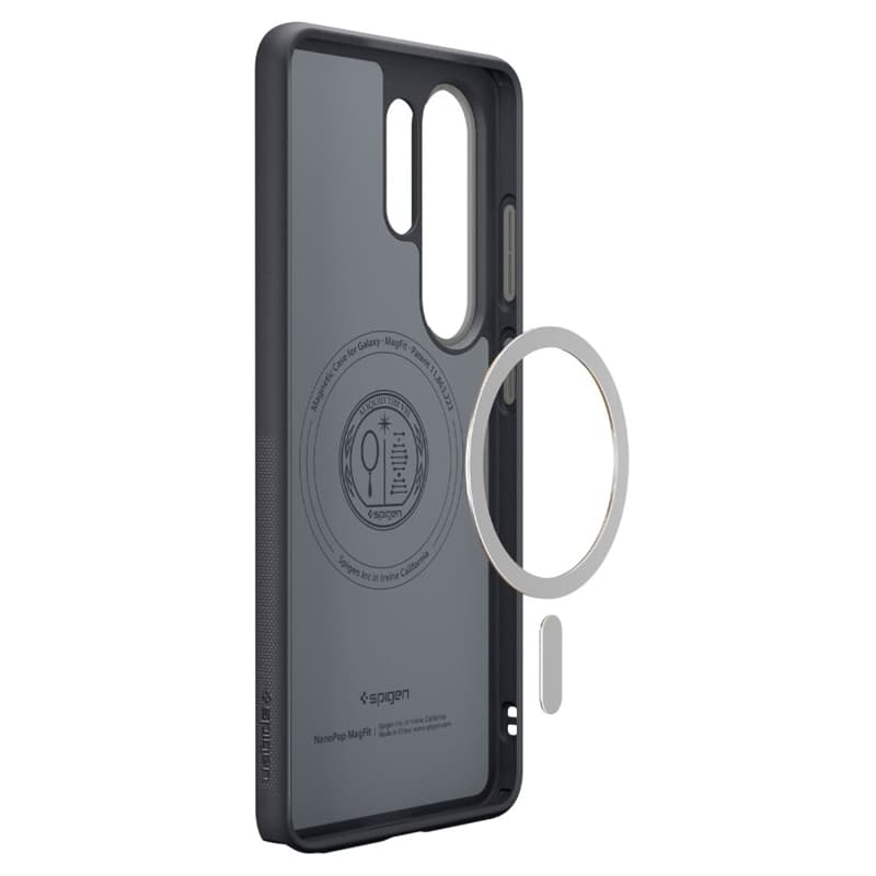 Spigen Nano Pop Mag MagSafe - Case for Samsung Galaxy S26 Ultra (Black Sesame) 5