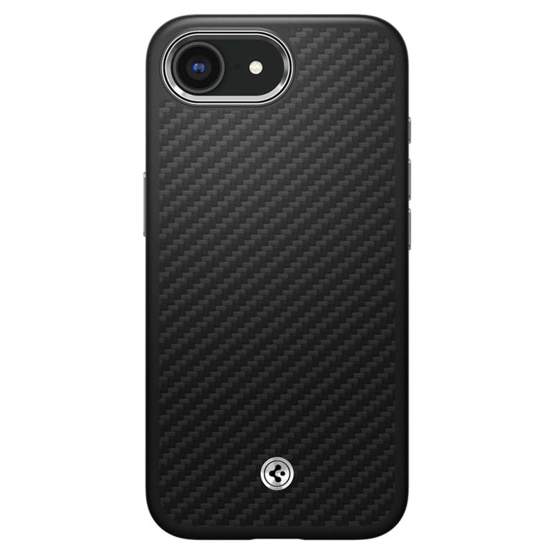 Spigen Enzo Aramid Mag MagSafe - Case for iPhone 17e / 16e (Black) 2