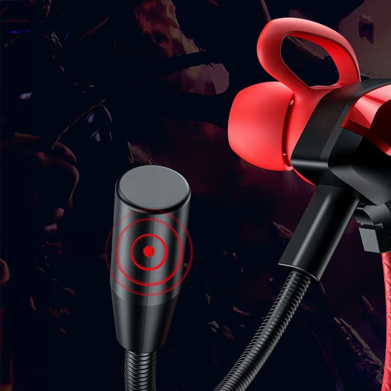 WEKOME ET-Y30 ET Series - 3.5mm jack wired headphones for gamers (Red) 7