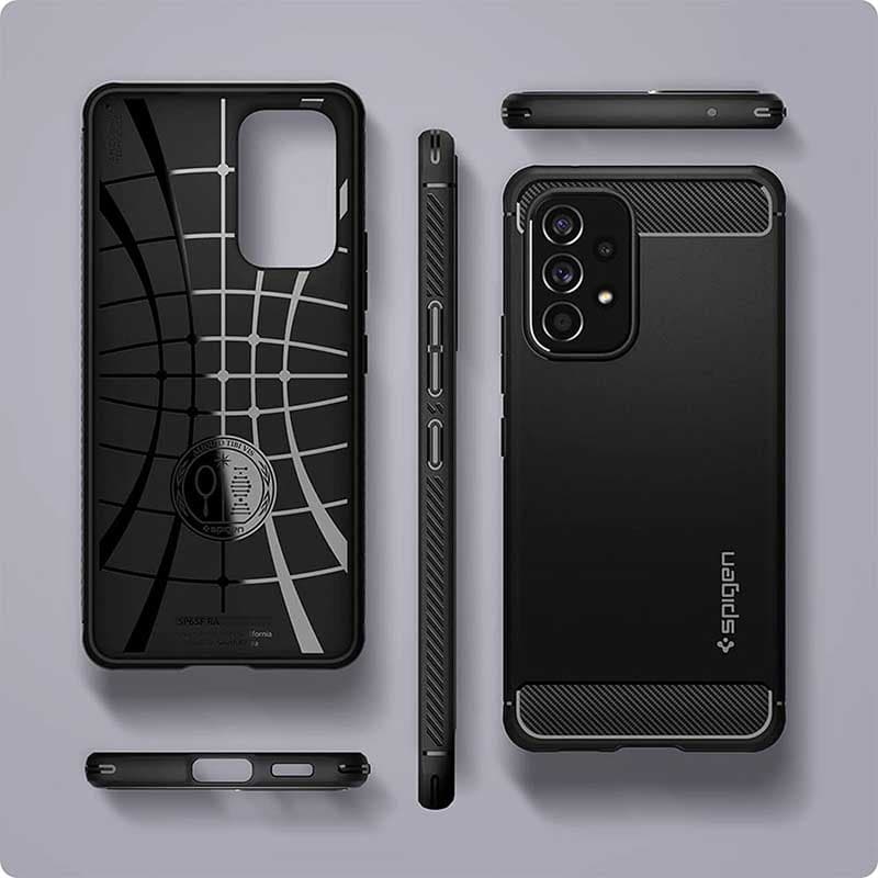 Spigen Rugged Armor - Case for Samsung Galaxy A53 5G (Black) 8