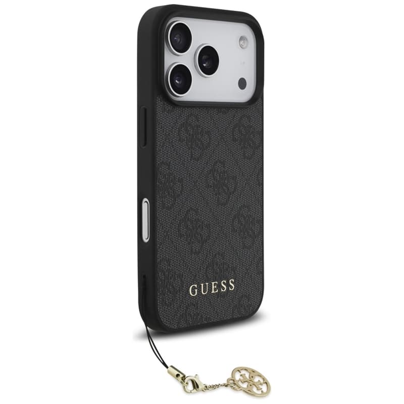 Guess 4G Charms Collection MagSafe - iPhone 17 Pro Case (Black) 3