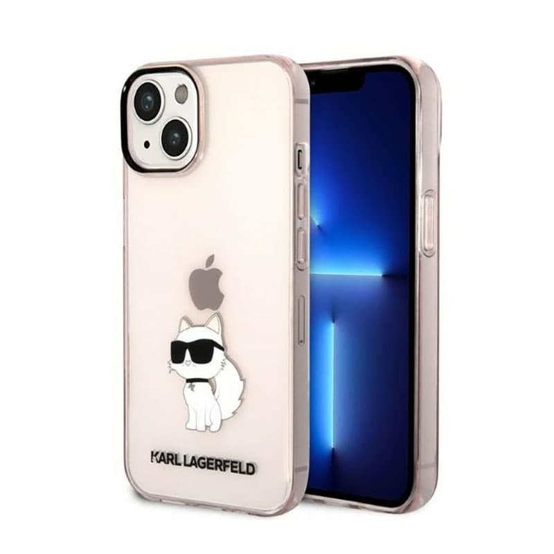Karl Lagerfeld IML NFT Choupette - Case for iPhone 14 Plus (Pink) 1