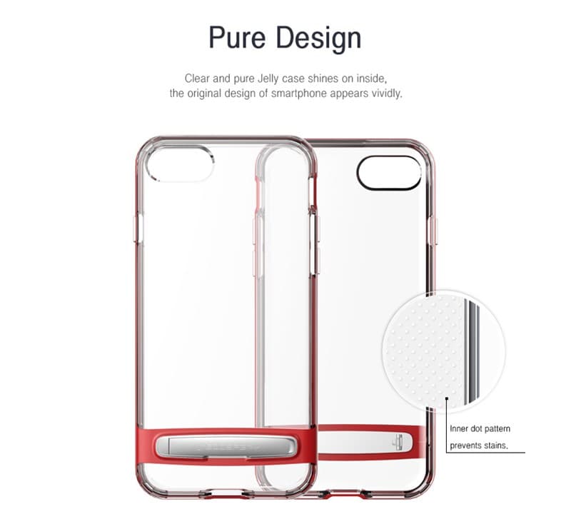 Mercury Dream Bumper - Case for Samsung Galaxy S9+ with metal stand (Gold) 3
