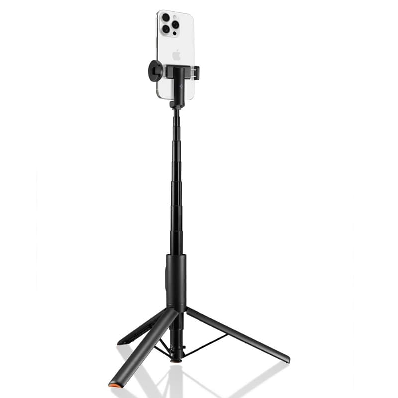 Spigen S541W Bluetooth Selfie Stick Tripod - Smartphone Tripod / Selfie Stick Holder (Black) 4