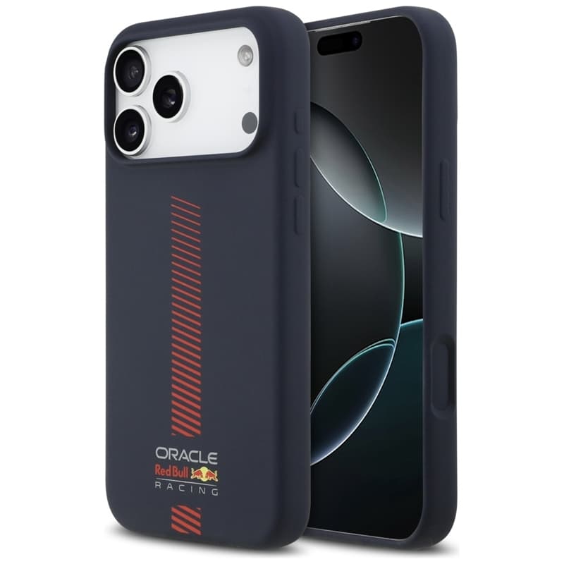 Red Bull Silicone Powerbar MagSafe - iPhone 17 Pro Max Case (Navy Blue) 1