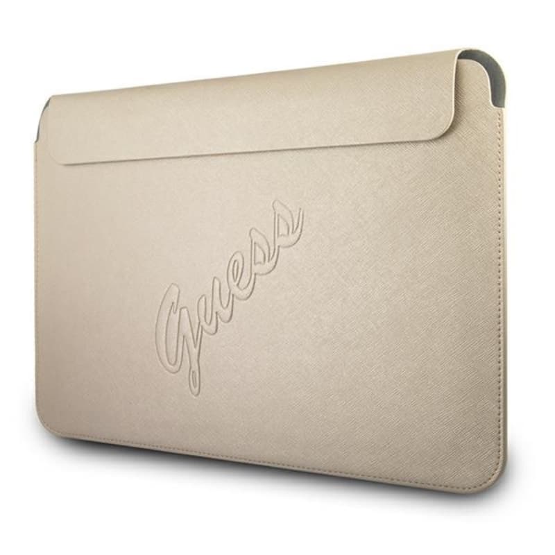 Guess Saffiano Script Computer Sleeve - Notebook case 13 "(gold) 1