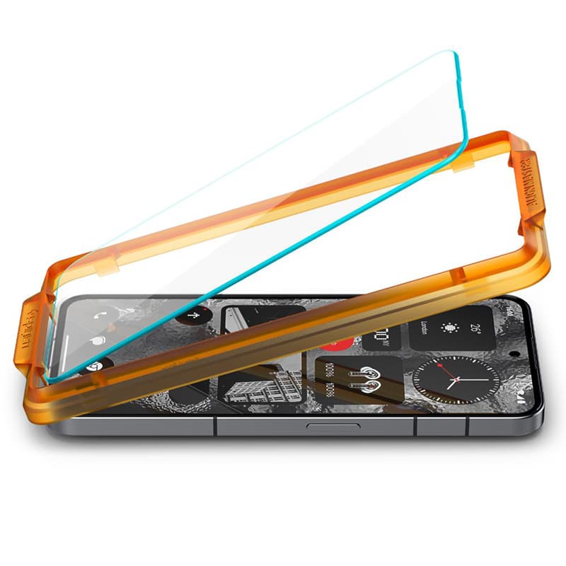 Spigen Alm Glas.TR 2-Pack - Tempered Glass for Nothing Phone 2 (Transparent) 4