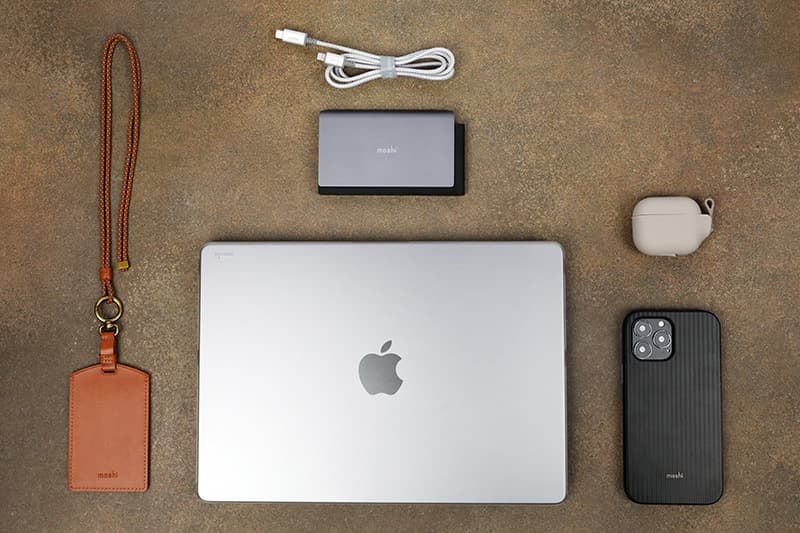 Moshi iGlaze - Hardshell Case for MacBook Pro 14-inch (M4/M3/M2/M1/2024-2021) (Stealth Clear) 7