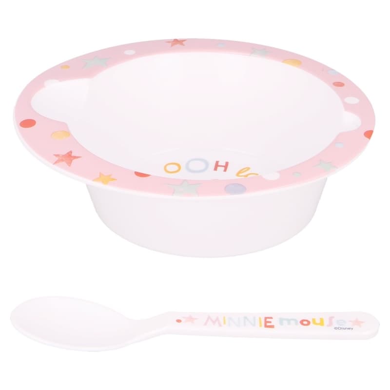 Minnie Mouse - Microwave set (bowl with spoon) (Indigo dreams) 3