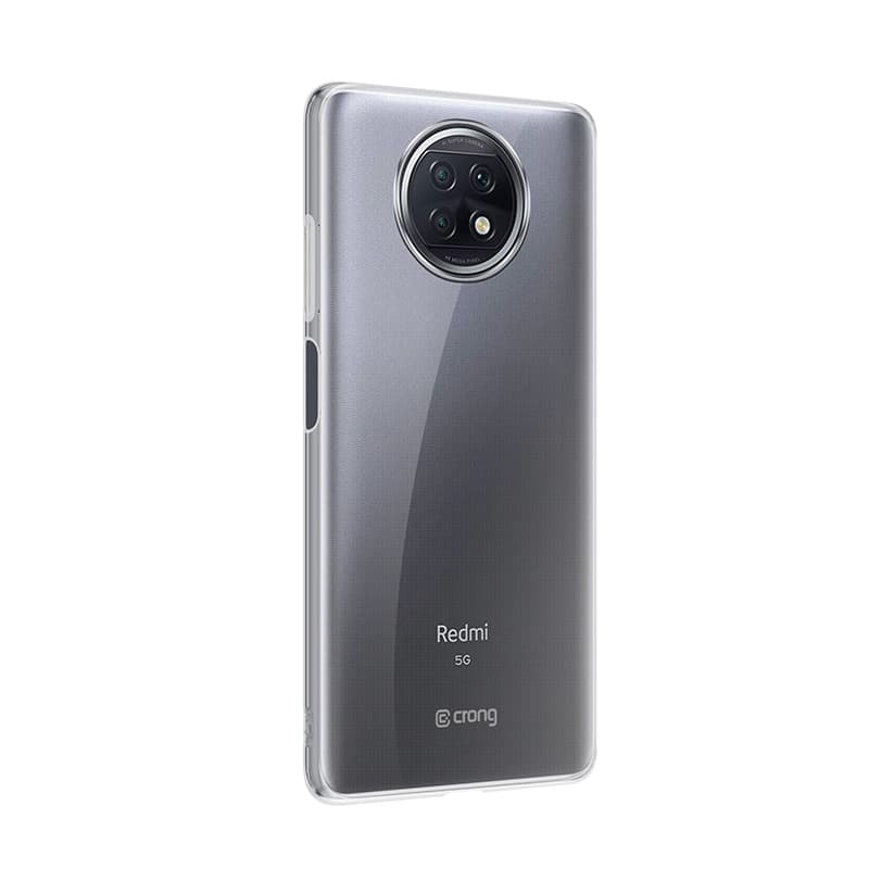 Crong Crystal Slim Cover - Xiaomi Redmi Note 9T Case (Transparent) 5