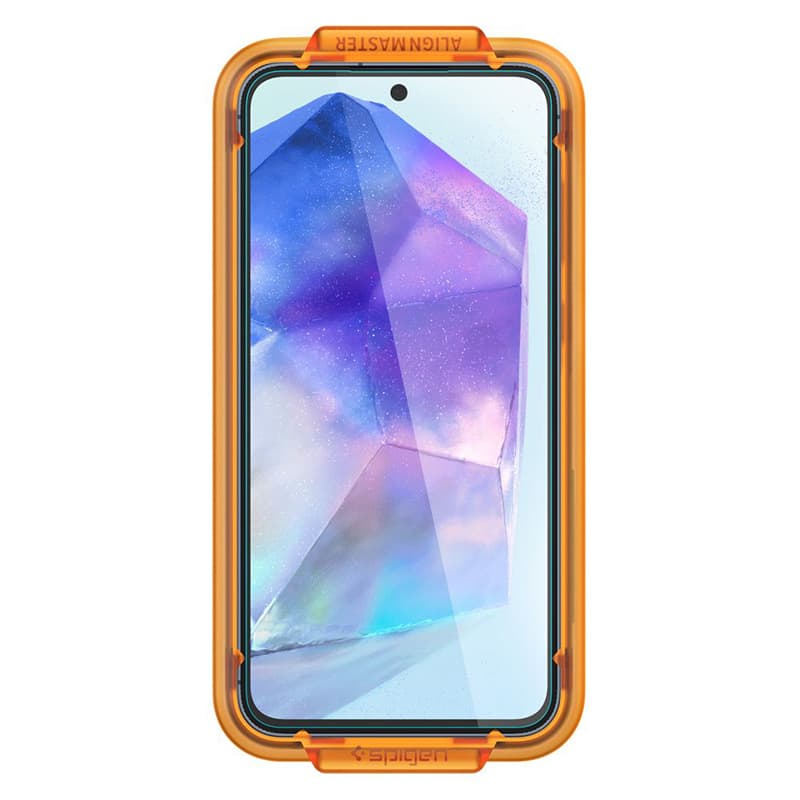 Spigen Alm Glas.TR 2-Pack - Tempered glass for Samsung Galaxy A55 5G (Transparent) 2