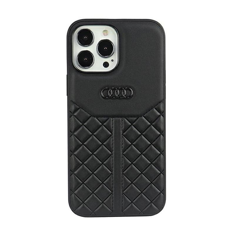 Audi Genuine Leather - Case for iPhone 13 Pro (Black) 1