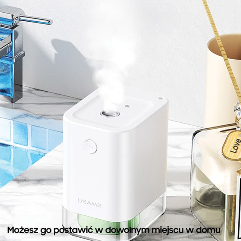 USAMS US-ZB155 - Automatic disinfectant spray dispenser (White) 7