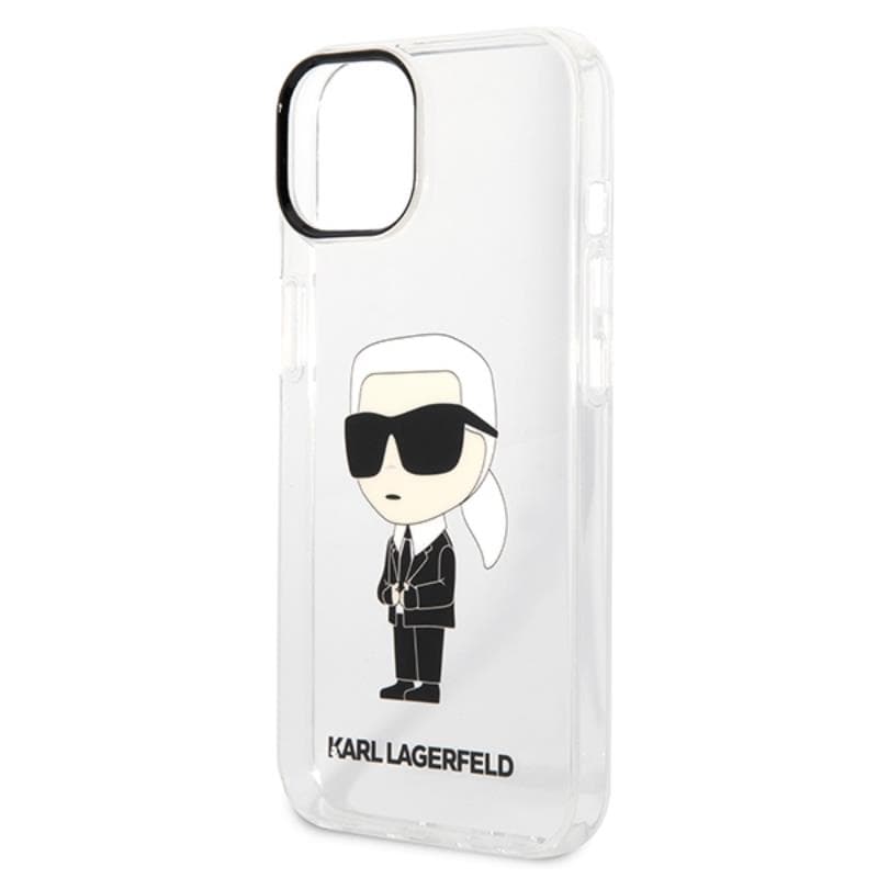 Karl Lagerfeld IML NFT Ikonik - Case for iPhone 14 Plus (Clear) 6