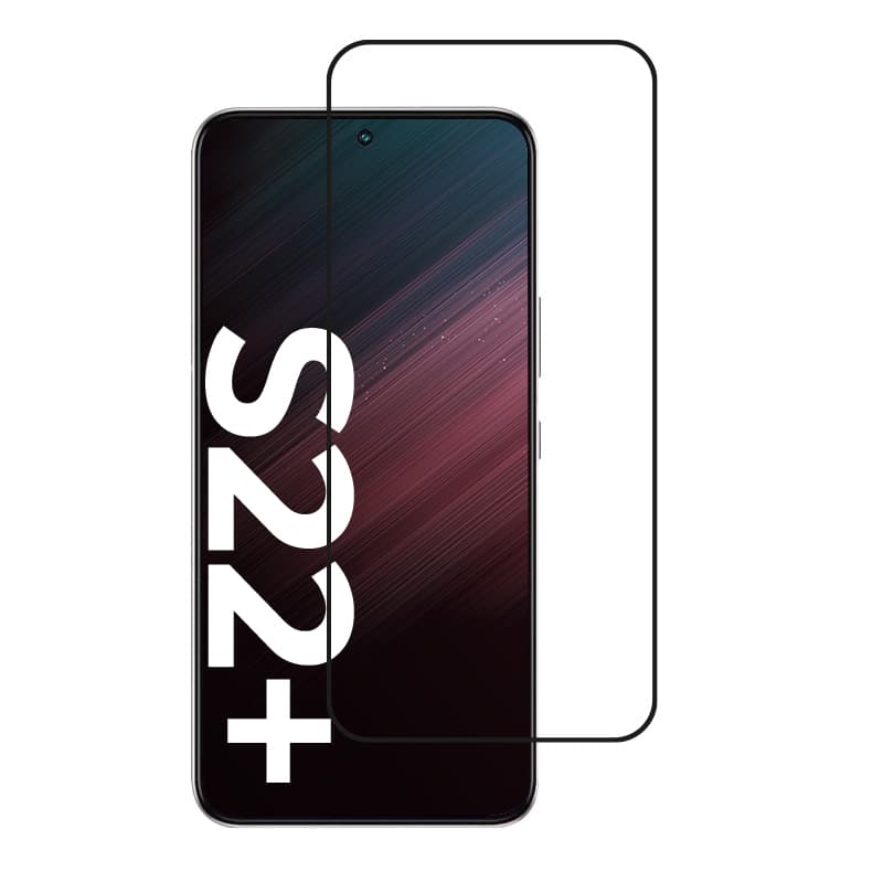 Crong 7D Nano Flexible Glass - 9H hybrid glass for the entire Samsung Galaxy S22+ screen 3