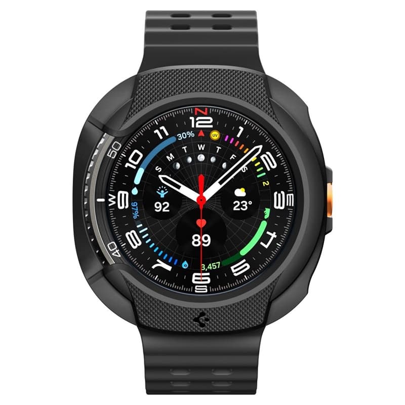 Spigen Liquid Air - Case for Samsung Galaxy Watch 8 Classic 46 mm (Matte Black) 3