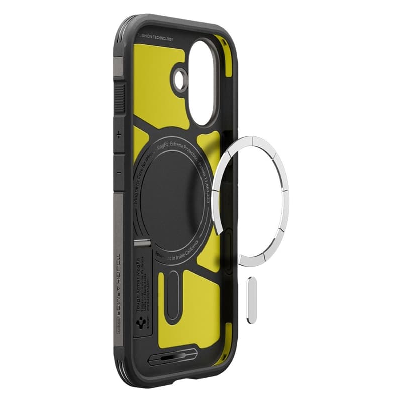 Spigen Tough Armor T Mag MagSafe - Case for iPhone 17 (Gunmetal)   8