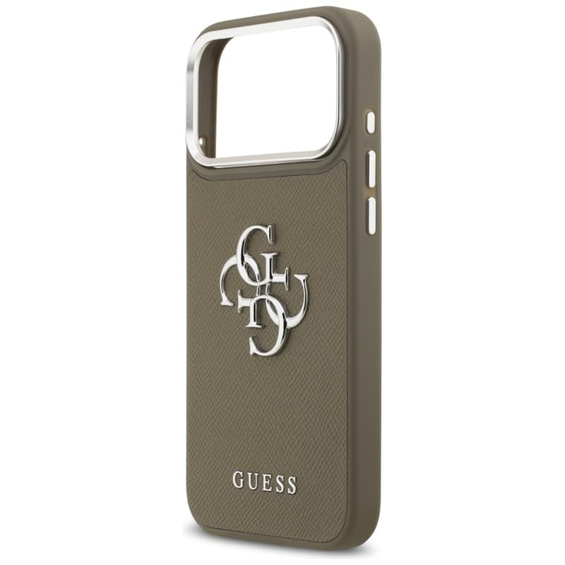 Guess Grained Big 4G Classic Logo - Case iPhone 17 Pro Max (brown) 6