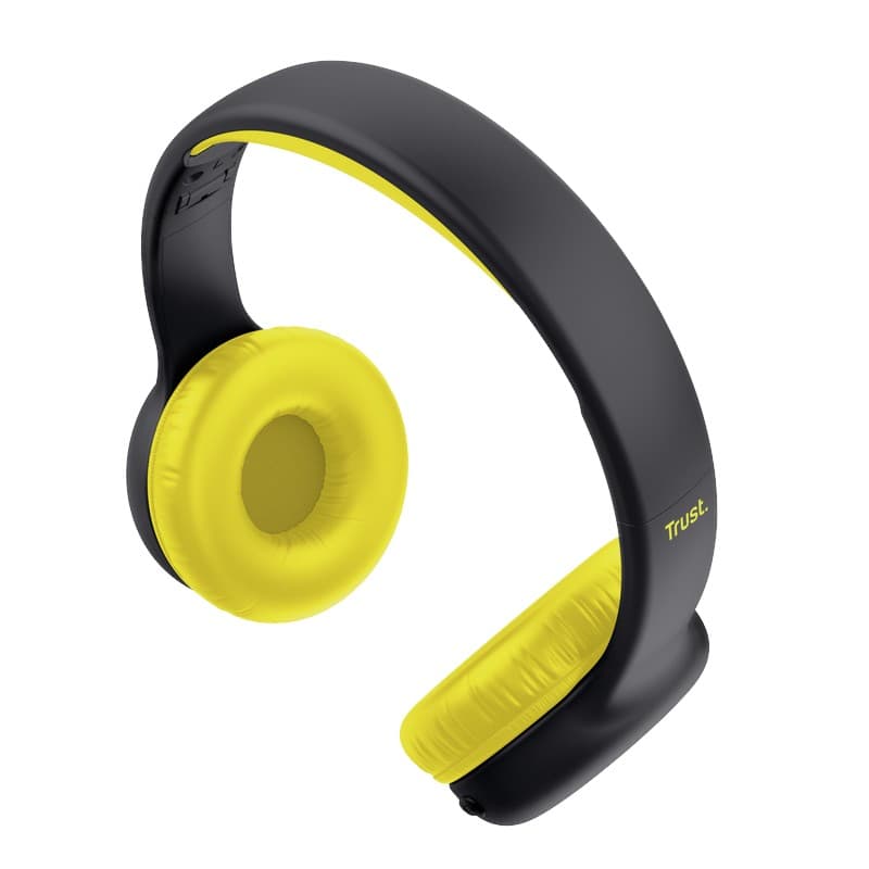 Trust Nouna - Wireless Bluetooth Over-Ear Kids Headphones (Black) 4