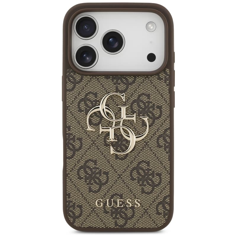 Guess 4G Big Logo - Case iPhone 17 Pro (brown) 3