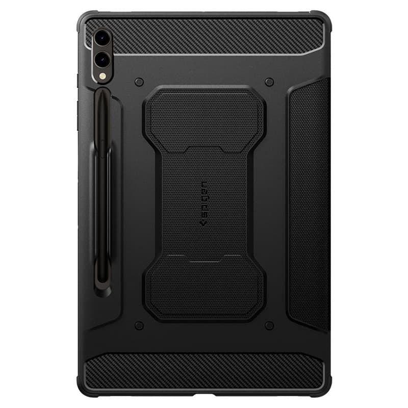 Spigen Rugged Armor Pro - Case for Samsung Galaxy Tab S9+ 12.4" (Black) 3