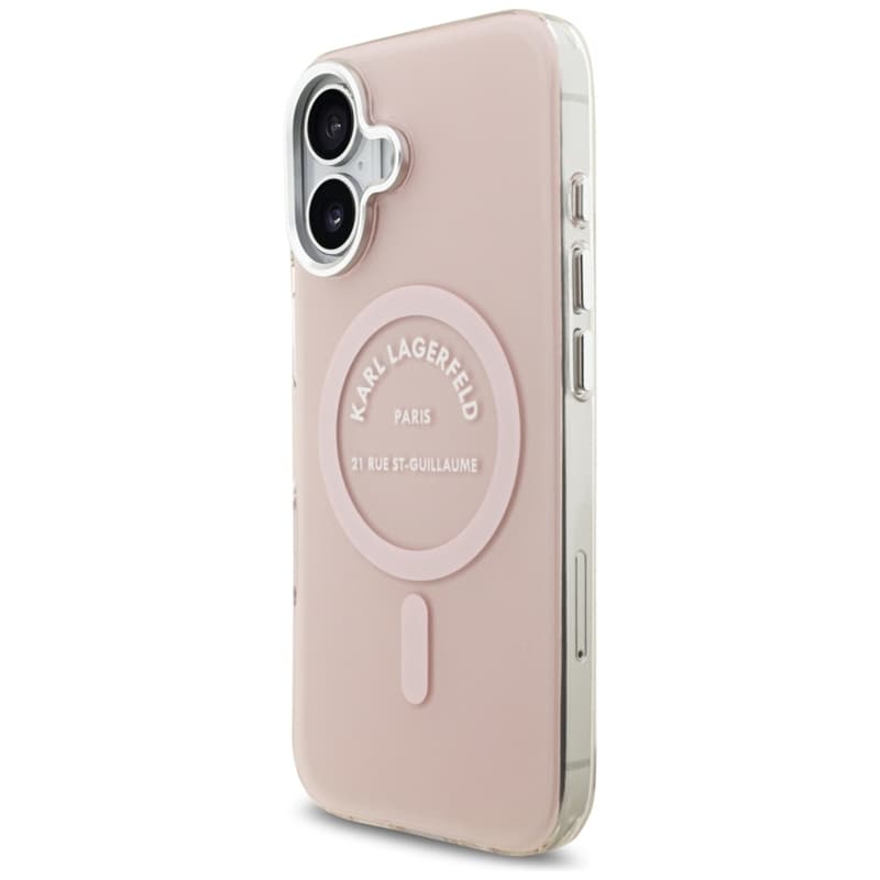 Karl Lagerfeld IML Karl RSG Logo MagSafe - Case for iPhone 17 (pink) 2
