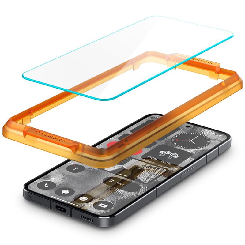 Spigen Alm Glas.TR 2-Pack - Tempered Glass for Nothing Phone 2 (Transparent) 5
