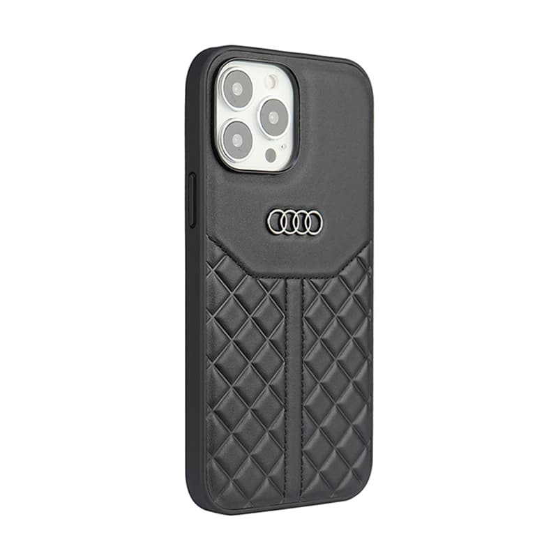 Audi Genuine Leather - Case for iPhone 13 Pro (Black) 2