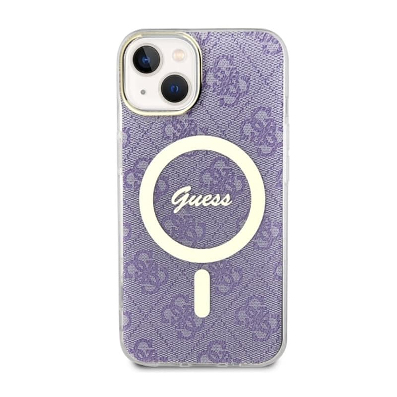 Guess 4G MagSafe - Case for iPhone 14 (Purple) 3