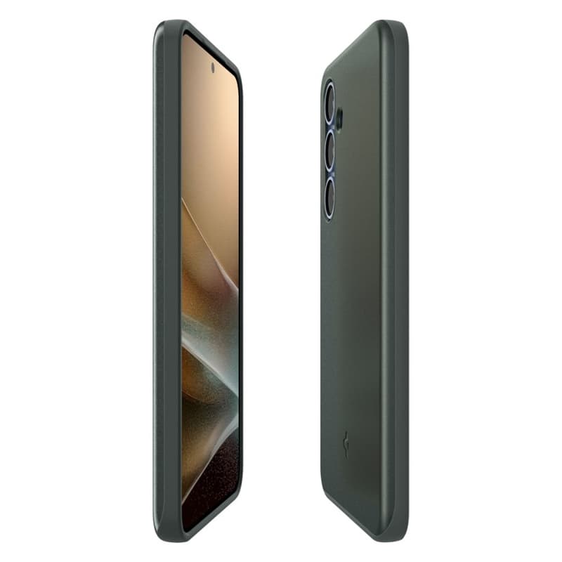 Spigen Thin Fit Mag MagSafe - Case for Samsung Galaxy S25 (Abyss Green) 5