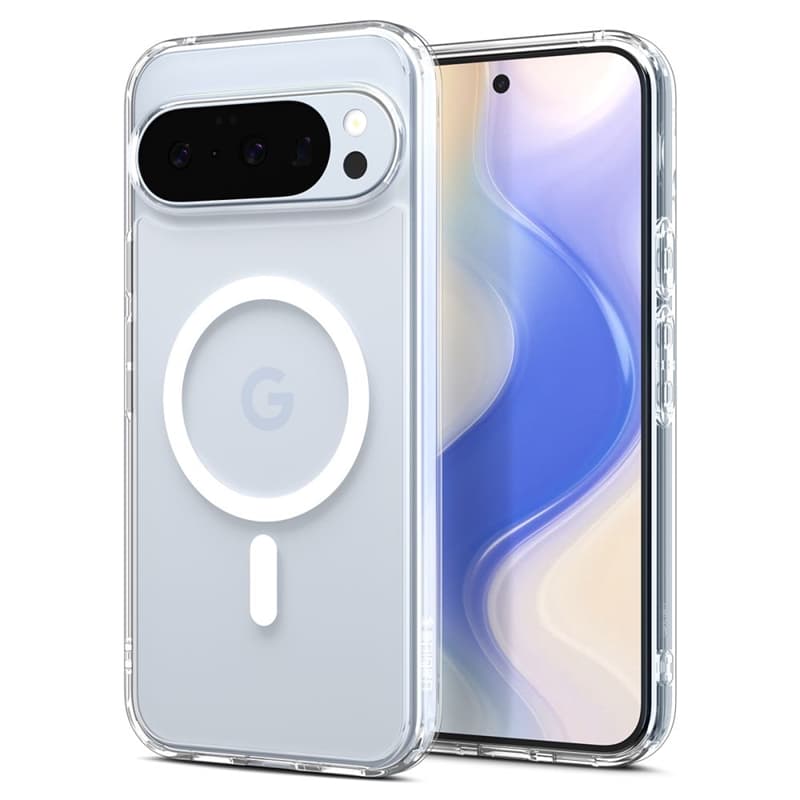 Spigen Ultra Hybrid Mag MagSafe - Case for Google Pixel 10 / 10 Pro (Clear/White) 2