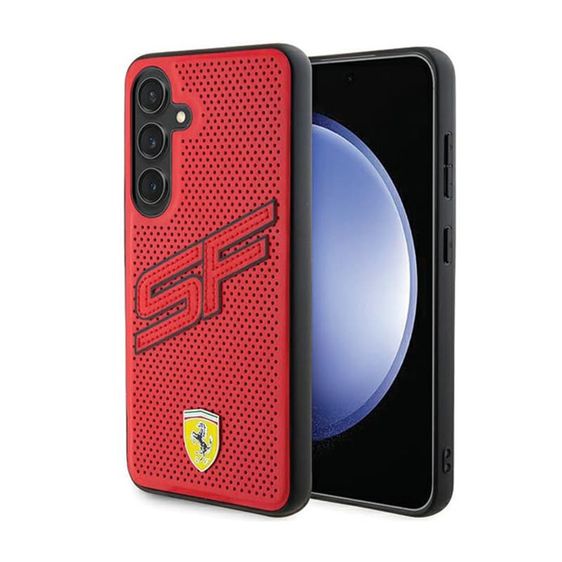 Ferrari Big SF Perforated - Samsung Galaxy S24 Case (Red) 1