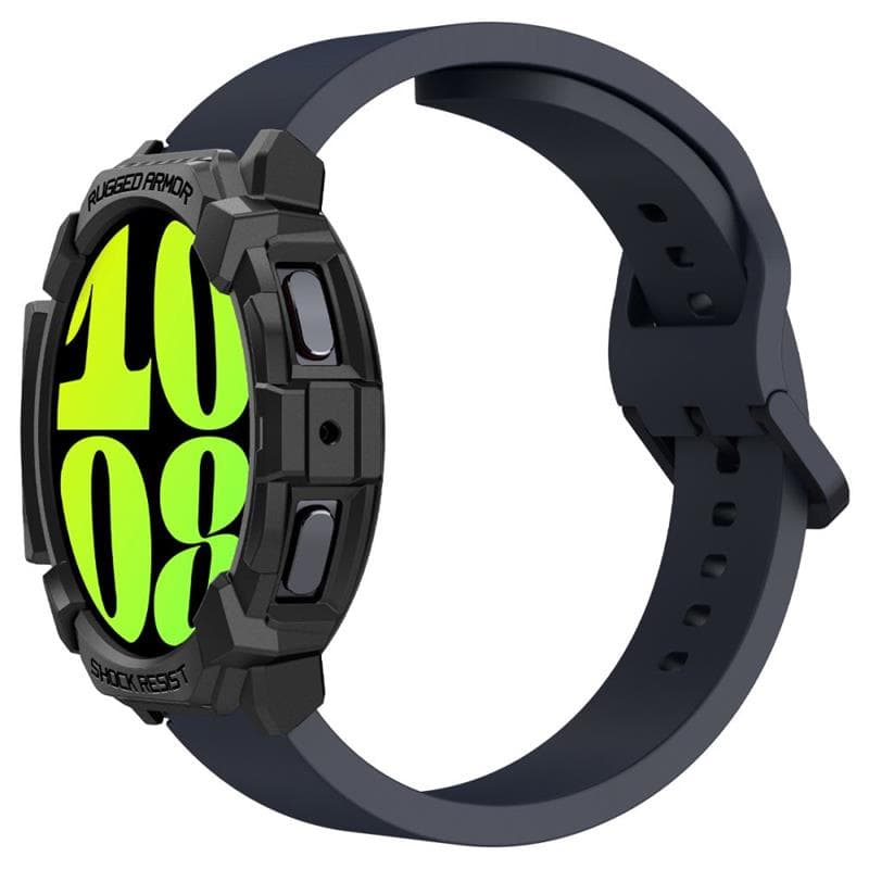 Spigen Rugged Armor - Case for Samsung Galaxy Watch 7 44 mm (Matte Black) 7