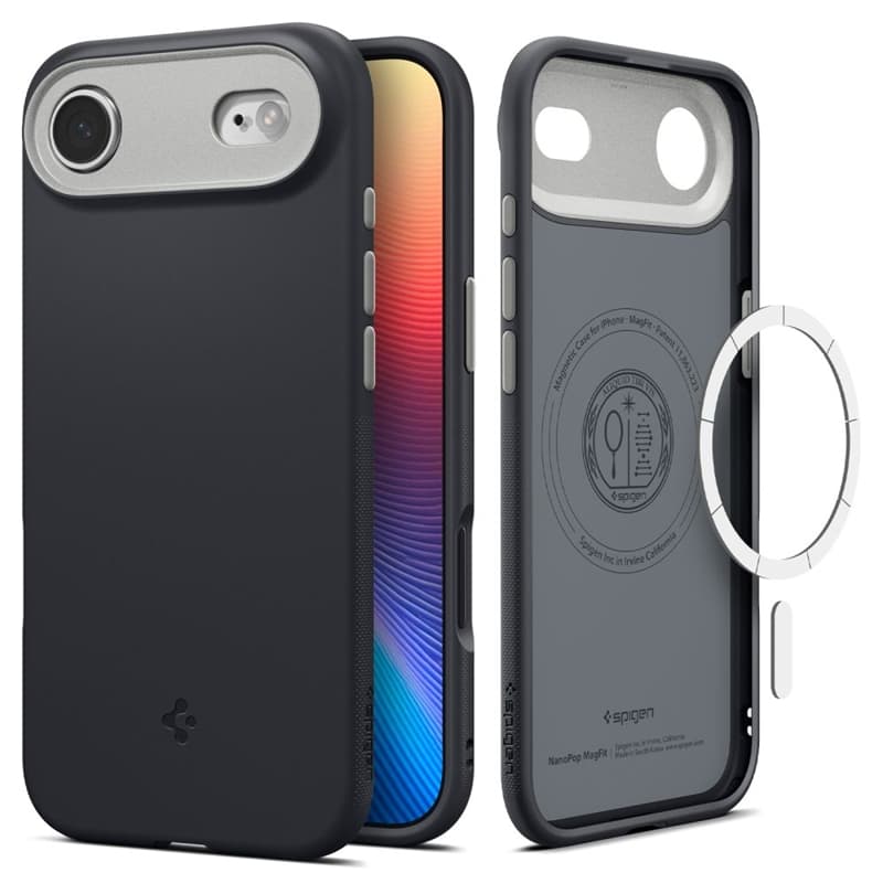 Spigen Nano Pop Mag MagSafe - Case for iPhone Air (Black Sesame) 1