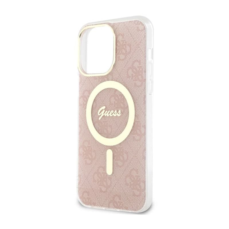 Guess 4G MagSafe - Case for iPhone 14 Pro Max (Pink) 6