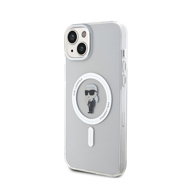 Karl Lagerfeld IML Ikonik MagSafe - Case for iPhone 15 Plus (Transparent) 2