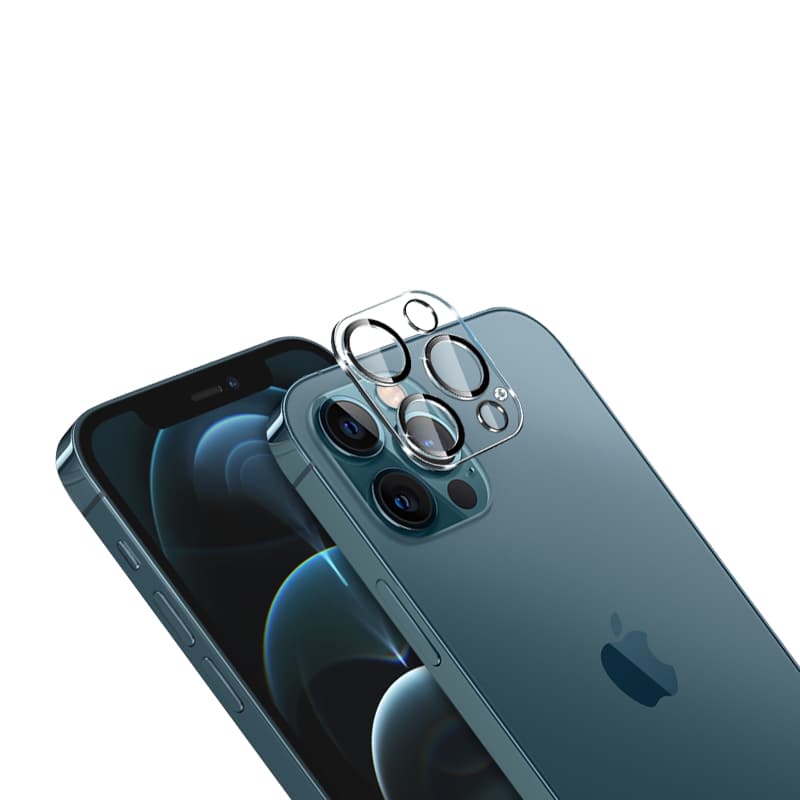 Crong Lens Shield - Glass for the camera and lens of the iPhone 12 Pro 2