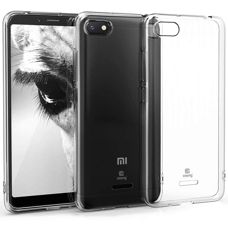 Crong Crystal Slim Cover - Protective Case for Xiaomi Redmi 6A (clear) 4